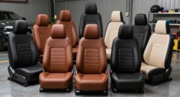 top leather seat covers