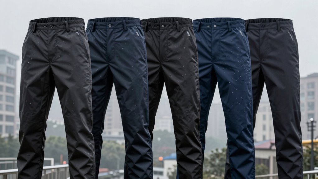 top men s waterproof rain pants