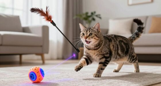 top motion activated cat toys