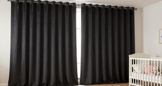 top nursery blackout curtains