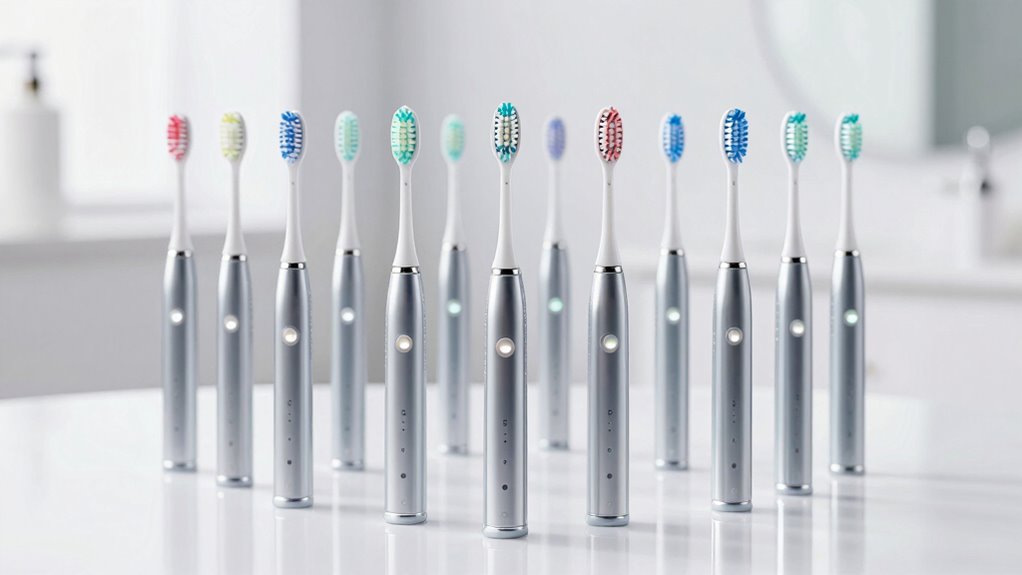 top pressure sensor electric toothbrushes