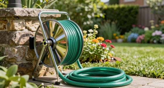 top retractable garden hose reels