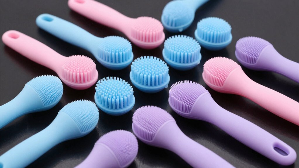 top silicone facial cleansing brushes
