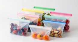 top silicone food storage bags