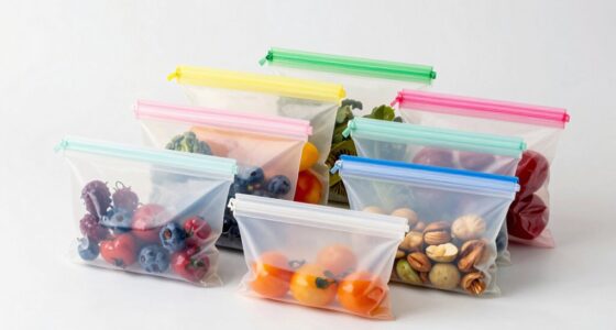 top silicone food storage bags