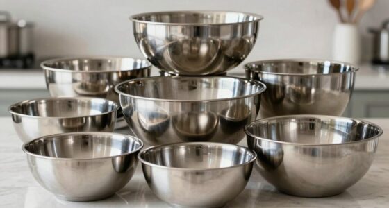 top stainless steel mixing bowls