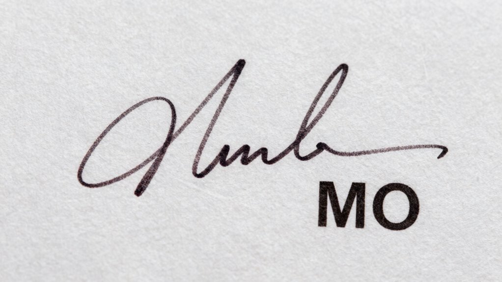 understanding signatures and mo