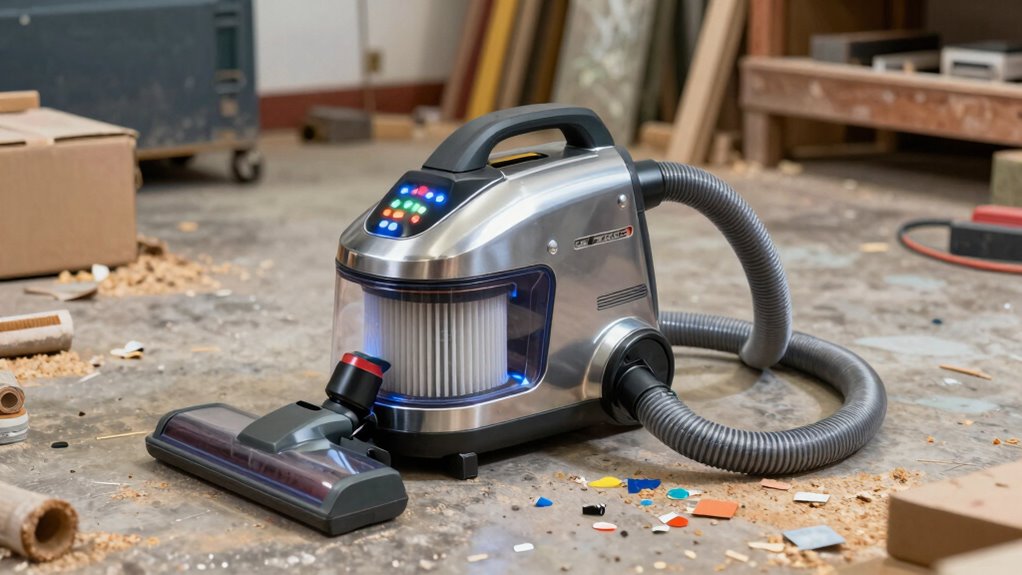 vacuum features and versatility