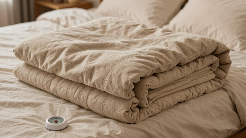 comfort through weight and warmth