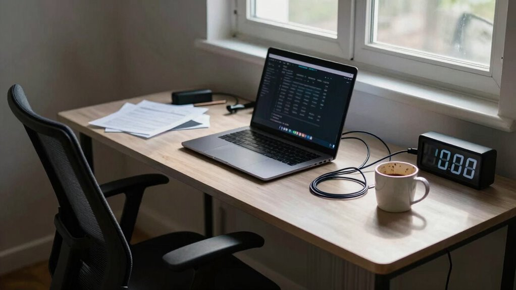 ergonomic setup energy drain
