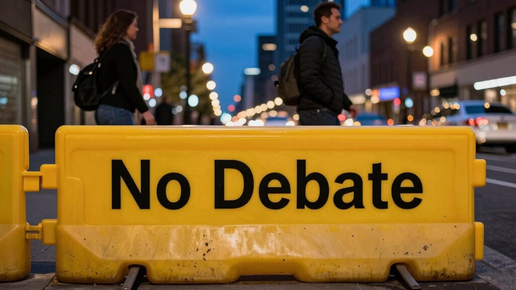 establishing limits for discussion