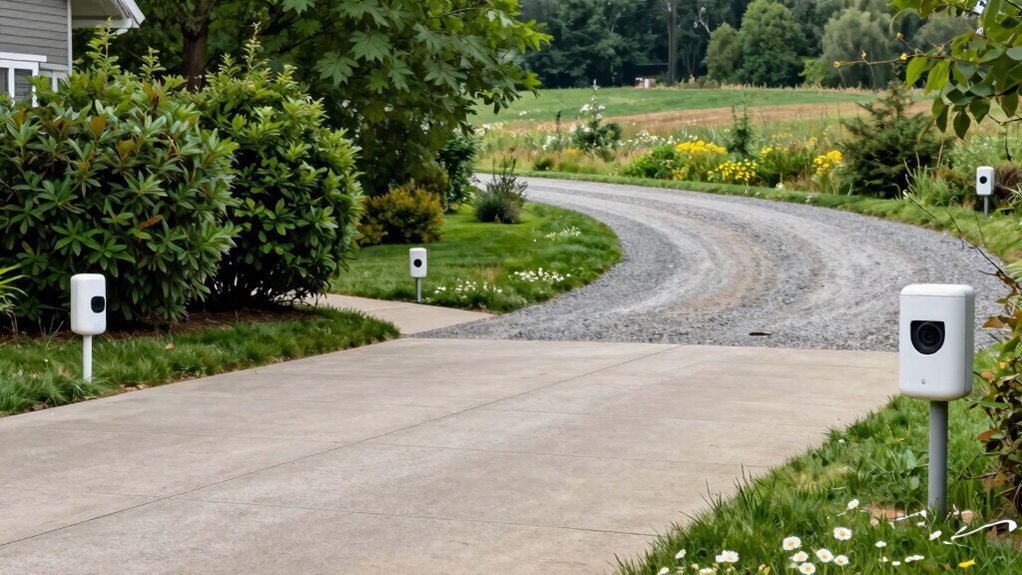 open vs rural driveway alarms