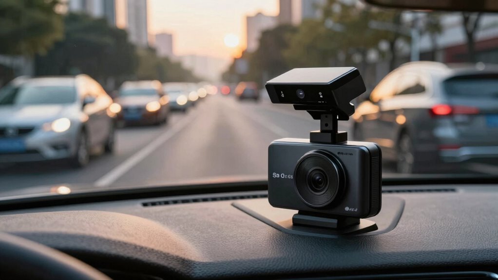 optimal dash cam perspective