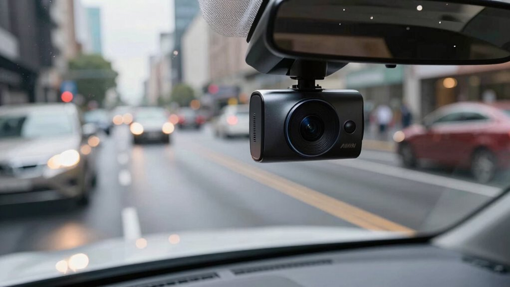 optimal dash cam positioning