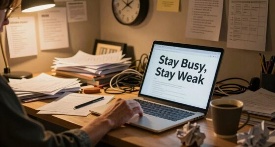 overworking to weaken strength