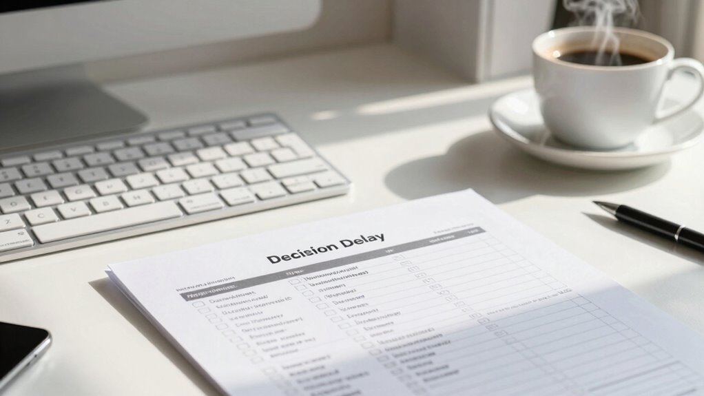 pause before making decisions