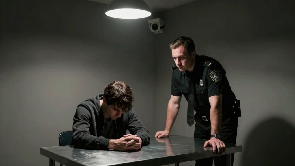 pressure induces false admissions