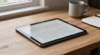 simple distraction free reading