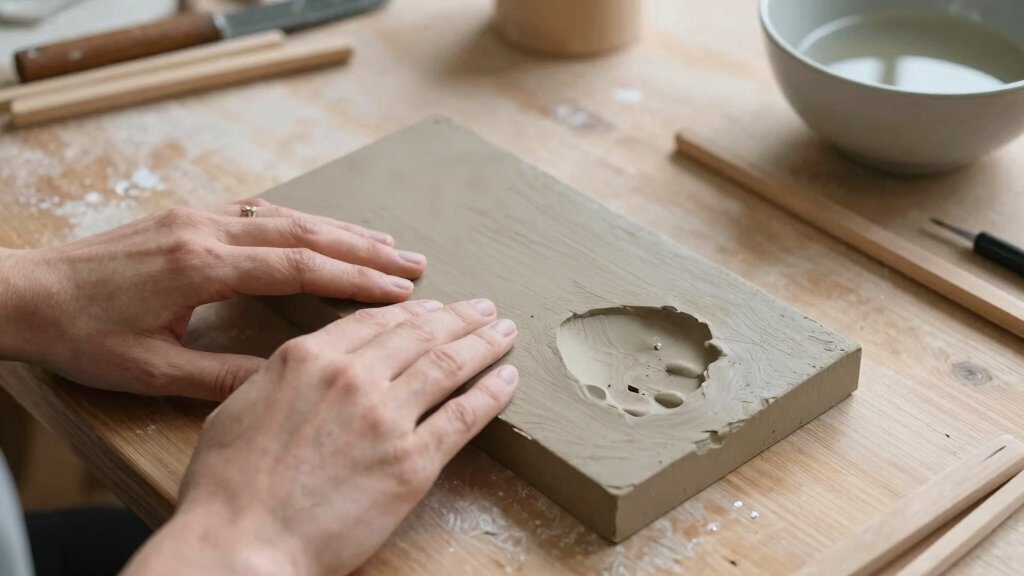 A Roman toddler stepped on this clay tile before it was dried around two thousand years ago, and this might be the only proof of the toddler's existence.