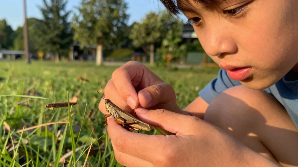 Locusts aren't a separate species, they are just regular grasshoppers that physically transform when overcrowded.