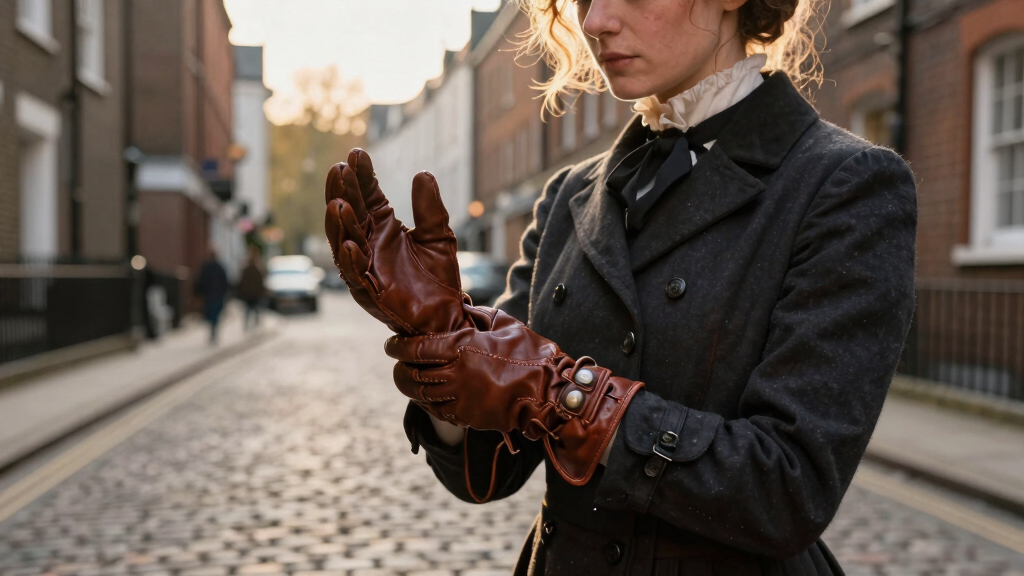 Women’s self-defense gloves from the 1850’s, London