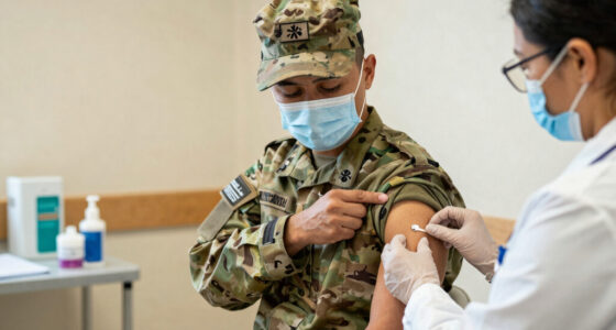 Pentagon restores mandatory flu shots for all recruits as boot camp outbreak sickens nearly 300