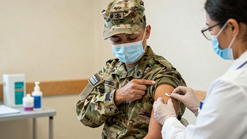 Pentagon restores mandatory flu shots for all recruits as boot camp outbreak sickens nearly 300