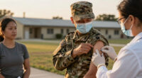 US military requires flu vaccine for some after outbreak in Texas training center