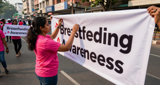 Breastfeeding Awareness Walkathon Held In Chennai - The Hindu