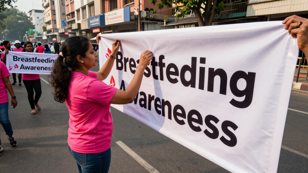 Breastfeeding Awareness Walkathon Held In Chennai - The Hindu