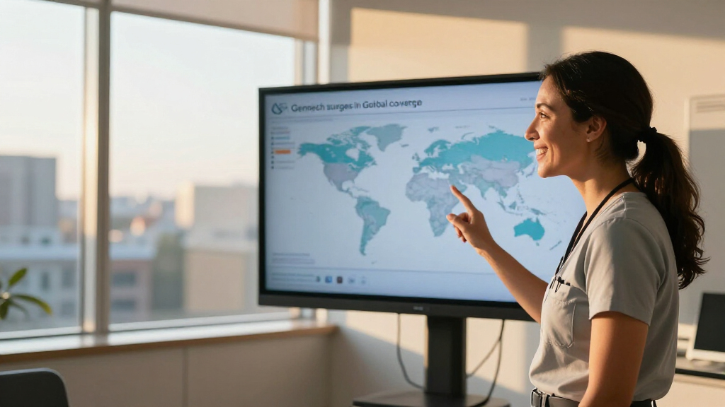 Genentech Surges In Global Coverage